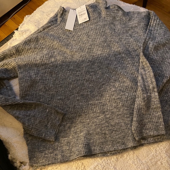 BNWT Nordstrom All In Favor Acrylic Funnel Neck Sweater - Picture 5 of 7